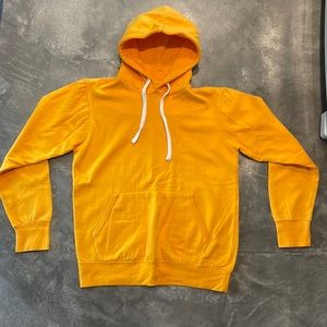 Yellow hoodie